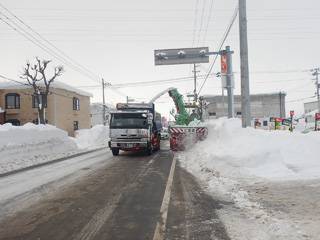 道々美唄富良野線排雪業務